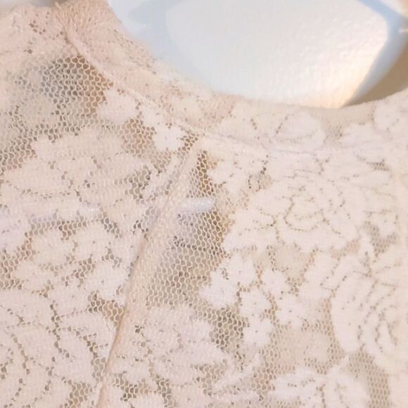BCBGeneration Womens Cream Top - Picture 10 of 10